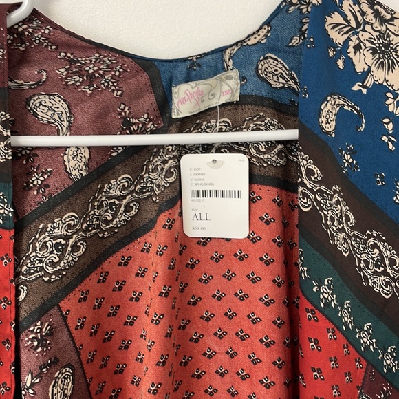 Color Block Kimono - Picture 5 of 5